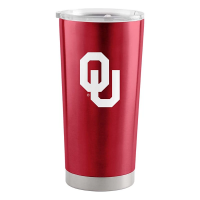 Logo Brands Oklahoma Sooners 20oz. Stainless Steel Tumbler