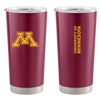 Logo Brands Minnesota Golden Gophers 20oz. Stainless Steel Gameday Tumbler