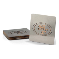 You The Fan/Sportula San Francisco 49ers Boaster Coasters