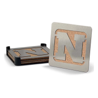 You The Fan/Sportula Nebraska Cornhuskers Boaster Coasters