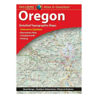 DeLorme Atlas and Gazetteer Paperback Map