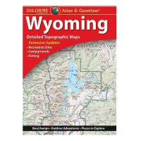 DeLorme Atlas and Gazetteer Paperback Map