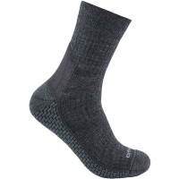 Men's Gordini Carhartt FORCE Grid Midweight Synthetic-Merino Wool Blend Short Crew Socks Medium Carbon Heather