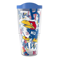 Tervis Tumbler Kansas Jayhawks 24oz All Over Print Tumbler