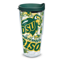 Tervis Tumbler North Dakota State Bison All Over 24 oz Tumbler