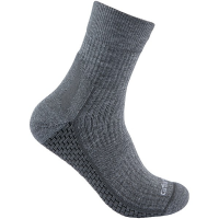 Men's Gordini Carhartt FORCE Grid Midweight Short Crew Socks Medium Asphalt Heather