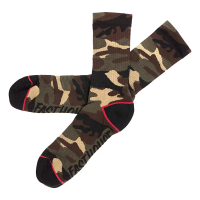 Men's FASTHOUSE Delta Tech Crew Cycling Socks S/M Camo