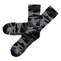 Men's FASTHOUSE Delta Tech Crew Cycling Socks S/M Black Camo