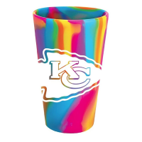 Wincraft Kansas City Chiefs Fashion 16oz Silicone Pint Glass