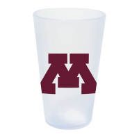 Wincraft Minnesota Golden Gophers Icicle 16oz Silicone Pint Glass