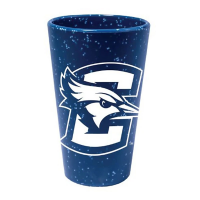 Wincraft Creighton Bluejays Blue Speckle 16oz Silicone Pint Glass