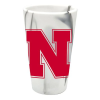 Wincraft Nebraska Cornhuskers 16oz Silicone Pint Glass