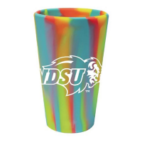 Wincraft North Dakota State Bison Sugar Rush 16oz Silicone Pint Glass