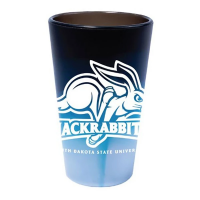 Wincraft South Dakota State Jackrabbits Moon Beam 16oz Silicone Pint Glass