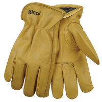 Kinco Grain Cowhide Gloves Medium Golden