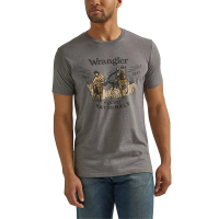 Men's Wrangler Rodeo Nationals T-Shirt 2XLarge Graphite Heather