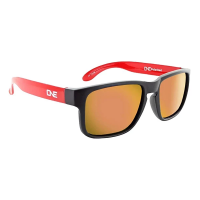 Men's Kids' Optic Nerve Wee Peet Polarized Sunglasses Black Red/Smoke