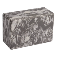 Hugger Mugger 4 in. Marbled Foam Yoga Block