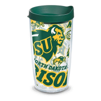 Tervis Tumbler North Dakota State Bison 16oz. All Over Tumbler