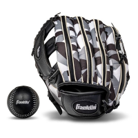 Youth Franklin 9.5" Tee Ball Glove with Baseball