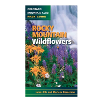 Mountaineers Books Rocky Mountain Wildflowers Pack Guide