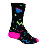 Adult SockGuy SGX Party Quarter Cycling Socks Small S/M