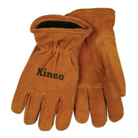 Boys' Kinco Cowhide Driver Gloves Saddle