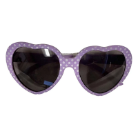 Girls' Optic Nerve Hearts Dot Sunglasses Purple