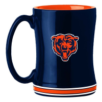 Logo Brands Chicago Bears 14oz Sculpted Relief Mug