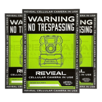 Tactacam No Trespassing Sign 3 Pack