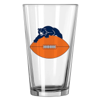 Logo Brands Chicago Bears Retro 16oz. Gameday Glass