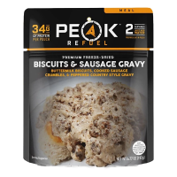 Peak Refuel Biscuits and Gravy