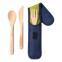 ECOVESSEL Bamboo Cutlery Set