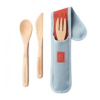 ECOVESSEL Bamboo Cutlery Set