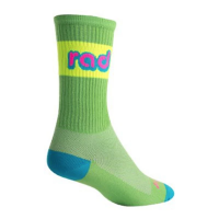 Adult SockGuy Rad Quarter Cycling Socks Small S/M