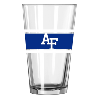 Logo Brands Air Force Falcons 16oz. Stripe Pint Glass