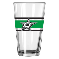 Logo Brands Dallas Stars 16oz. Stripe Pint Glass