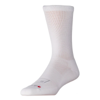 Drymax AVAL Crew Football Socks Small White/White