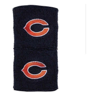 Franklin Sports Chicago Bears Wristband 2pk