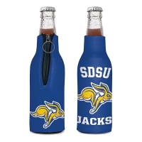 Wincraft South Dakota State Jackrabbits Zippered Bottle Cooler