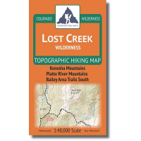 Outdoor Trail Maps Lost Creek Wilderness Map