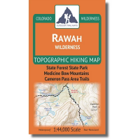 Outdoor Trail Maps Rawah Wilderness Map