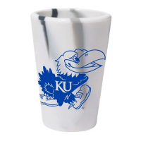 Wincraft Kansas Jayhawks 1.5oz Silicone Shot Glass