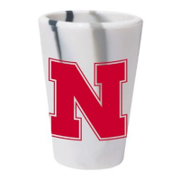 Wincraft Nebraska Cornhuskers Hippie Hop 1.5oz Silicone Shot Glass