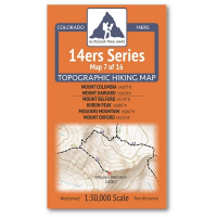 Outdoor Trail Maps Columbia, Harvard | Belford, Huron, Missouri, Oxford Map