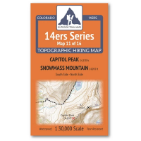 Outdoor Trail Maps Capitol, Snowmass Map