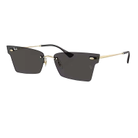 Men's Ray-Ban Xime Sunglasses Polished Light Gold/Dark Grey