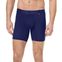 Men's Tommy John Air Hammock Pouch Mid-Length Boxer Briefs Underwear Large Baritone Blue