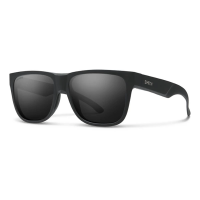 Men's Smith Lowdown 2 Polarized Sunglasses Matte Black/ChromaPop Black Polarized Glass