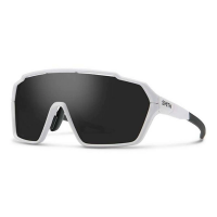 Men's Smith Shift MAG Polarized Sunglasses Matte White/ChromaPop Black